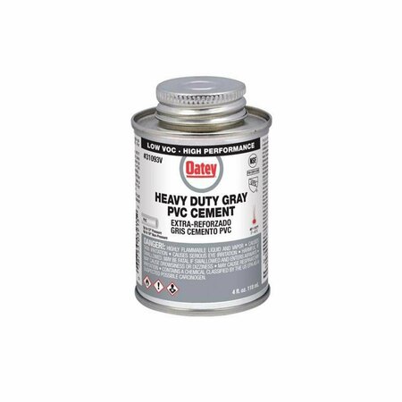 TINKERTOOLS 4 oz Cement for PVC - Gray TI3310338